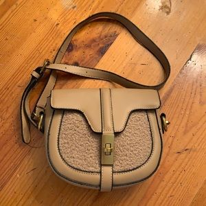 Tan crossbody purse